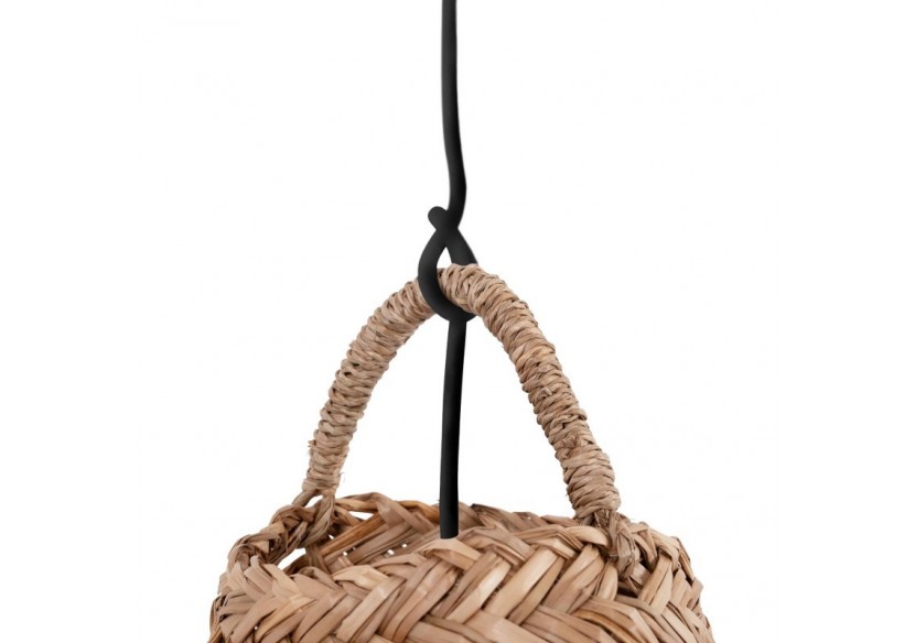 Suspension en fibre naturelle "NAM XL" - K189-N - Barcelona LED