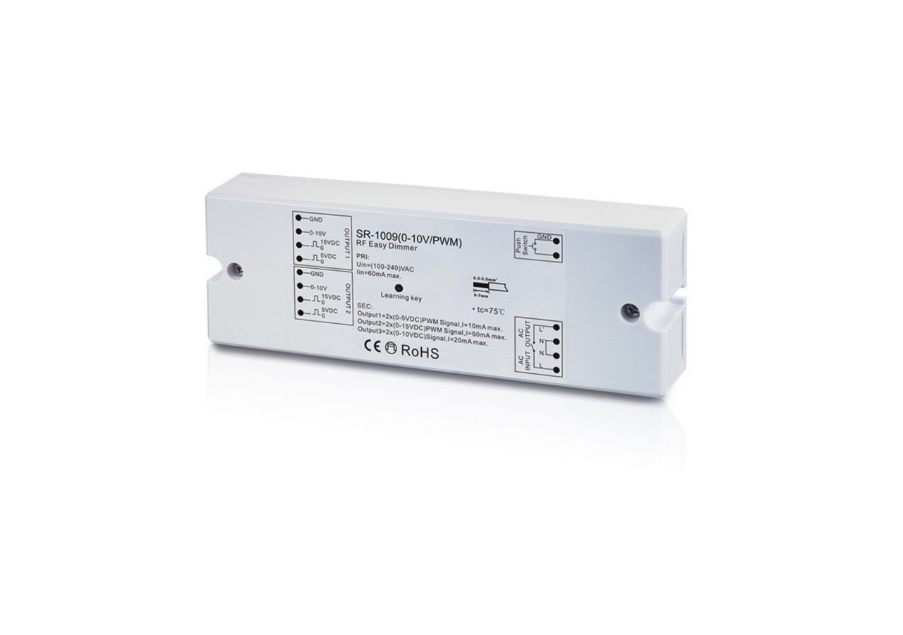 Convertisseur Sunricher RF vers 0-10V-Perfect RF - SR-1009(0-10V/PWM) - Barcelona LED