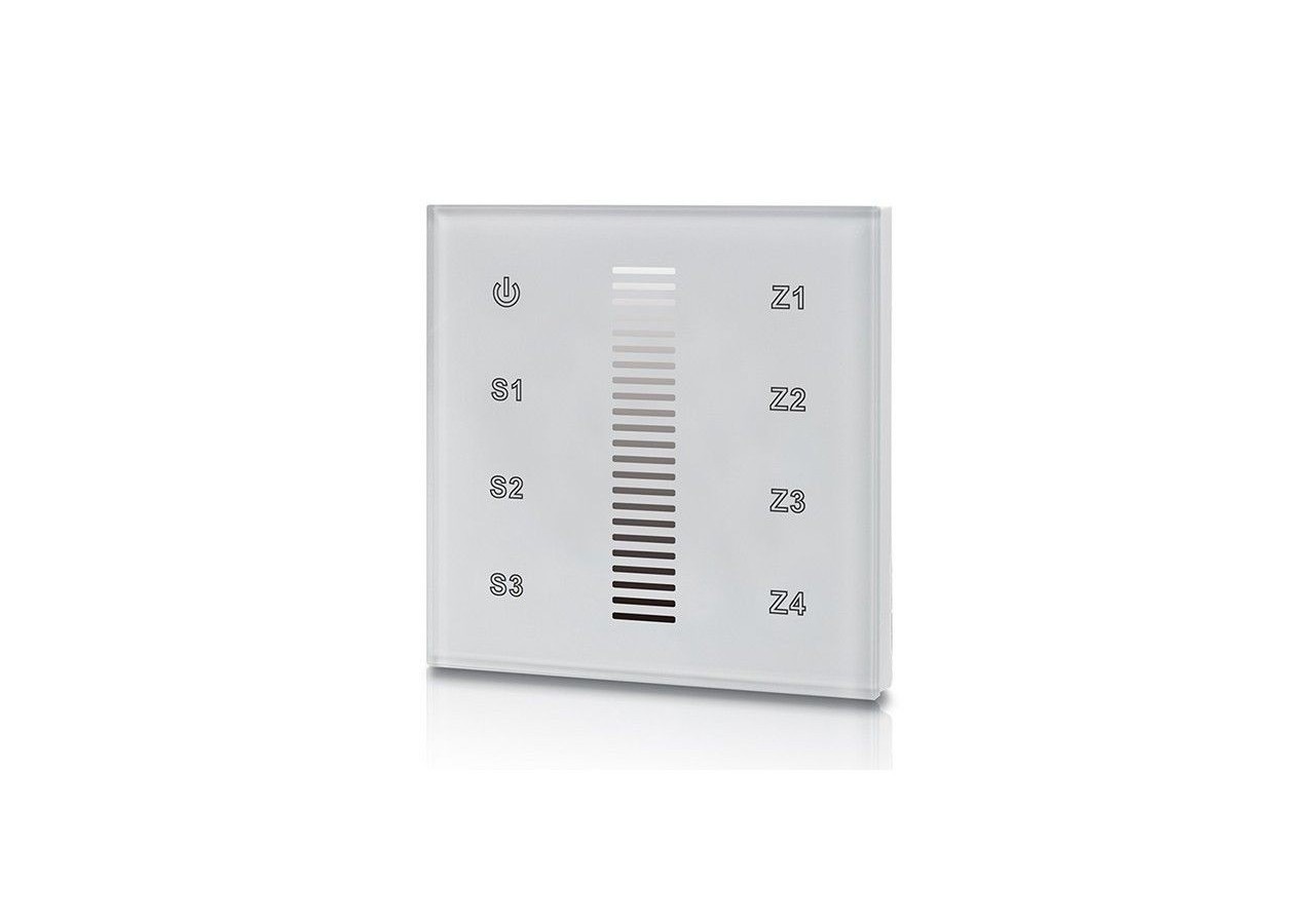 Télécommande murale "Sunricher"-4 zones-Monochrome-Perfect RF - SR-2830A(AC) - Barcelona LED