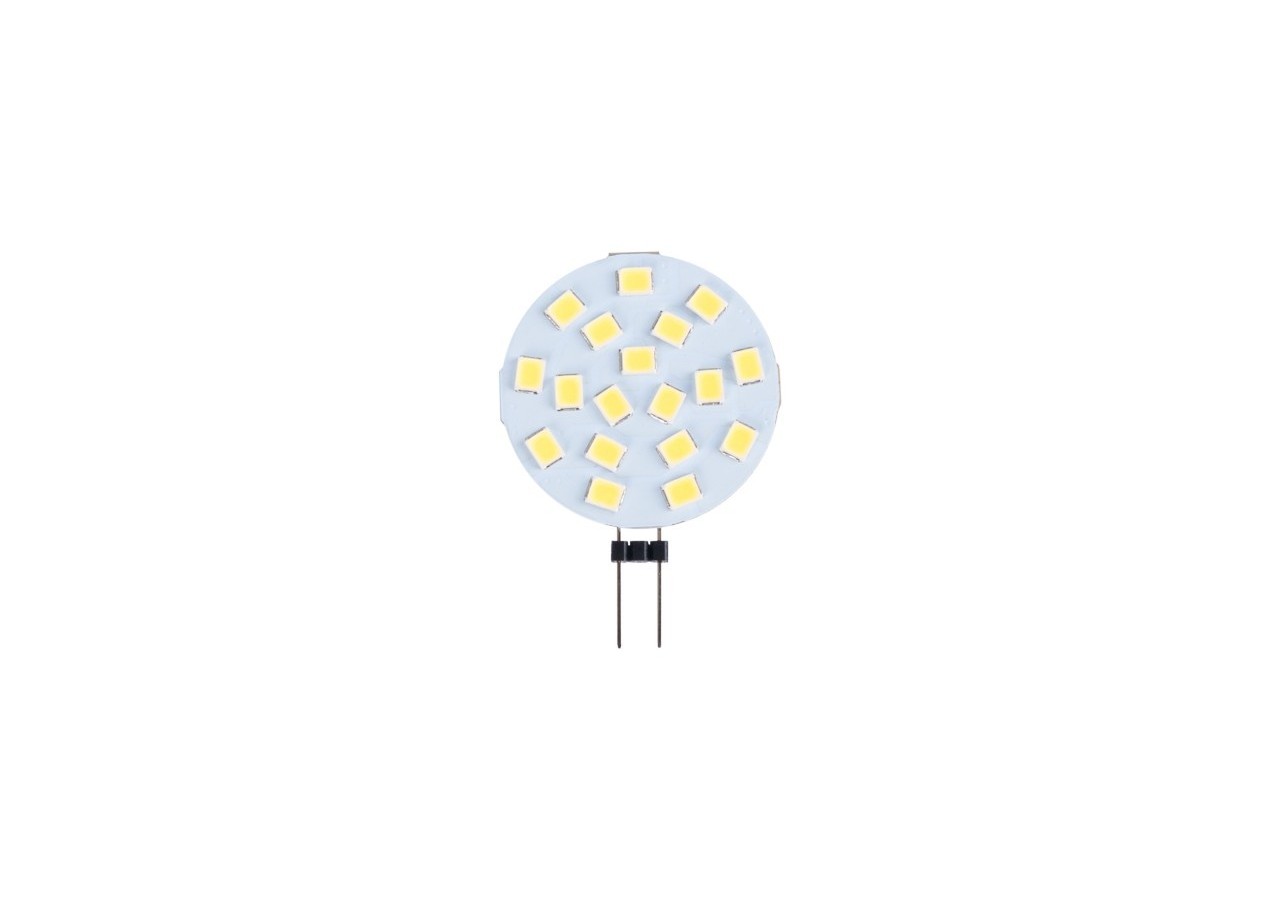 Ampoule LED G4 2,5W bi-pin plate 12V AC/DC - BS1-G4SL-2,5W-BF - Barcelona LED