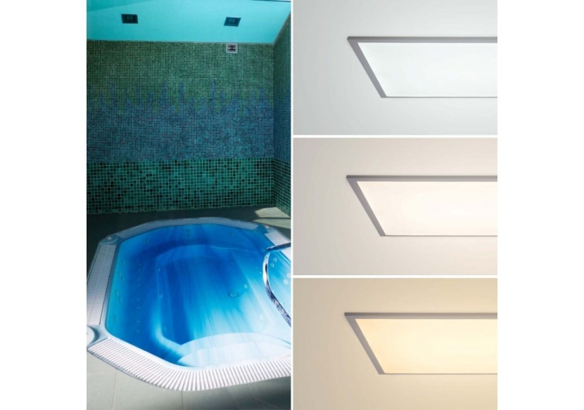 Panneau LED encastrable 60x60 rétro-éclairé CCT-30W-125lm/W-IP65 - B5235-IP65-CCT - Barcelona LED