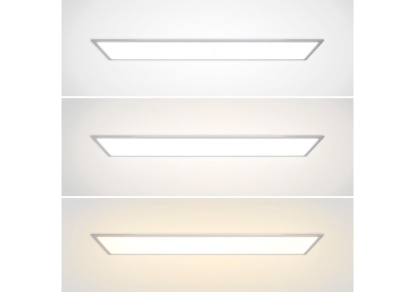 Panneau LED encastrable 120x30 rétro-éclairé CCT-30W-125lm/W-IP65 - B5236-IP65-CCT - Barcelona LED