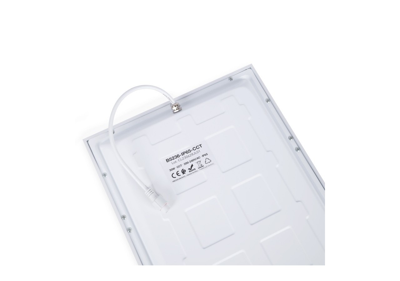 Panneau LED encastrable 120x30 rétro-éclairé CCT-30W-125lm/W-IP65 - B5236-IP65-CCT - Barcelona LED