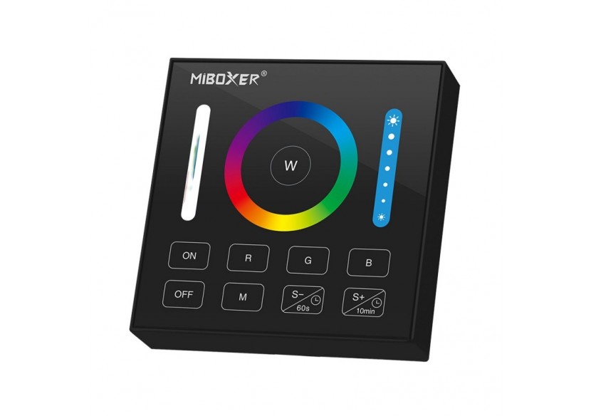 Télécommande murale RGB+CCT-1 zone-Noir-Mi-Light - B0B-RGBCCT - Barcelona LED