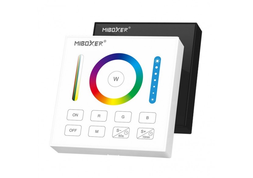 Télécommande murale RGB+CCT-1 zone-Noir-Mi-Light - B0B-RGBCCT - Barcelona LED