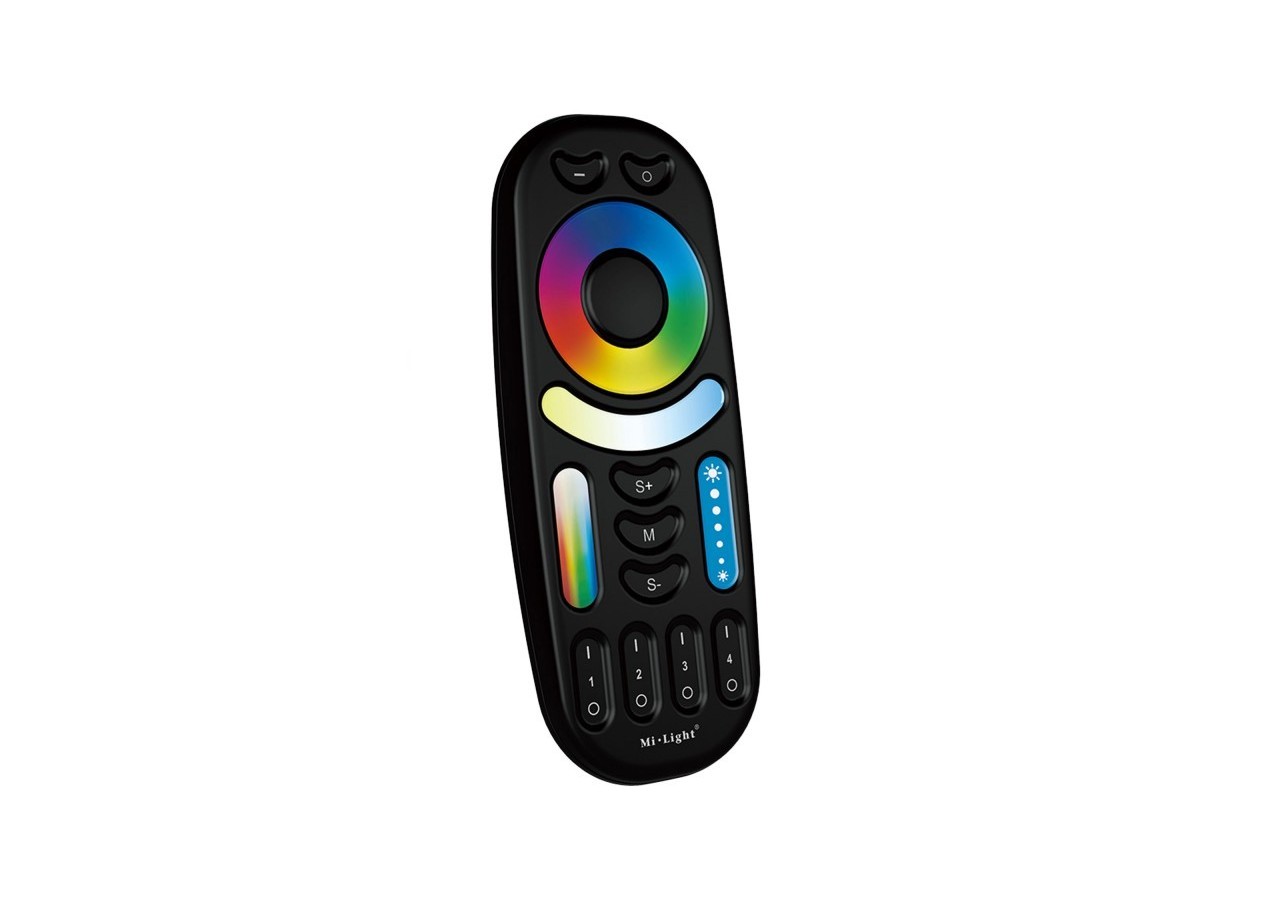 Télécommande LED RGB + CCT-4 Zones-NOIR-FUT092B-Mi-Light - FUT092B - Barcelona LED