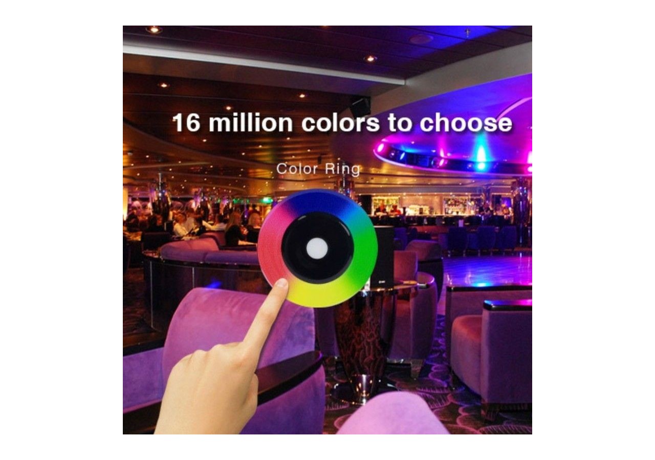 Télécommande LED RGBW-4 Zones-NOIR-FUT096B-Mi-Light - FUT096B - Barcelona LED