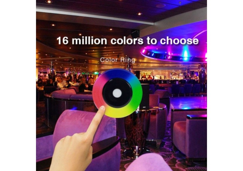 Télécommande LED RGBW-4 Zones-NOIR-FUT096B-Mi-Light - FUT096B - Barcelona LED