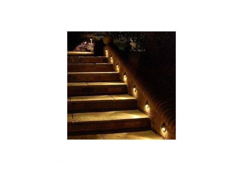 Balise LED encastrable IP67 12V-DC 0.4W blanc chaud - BA50014-BC - Barcelona LED