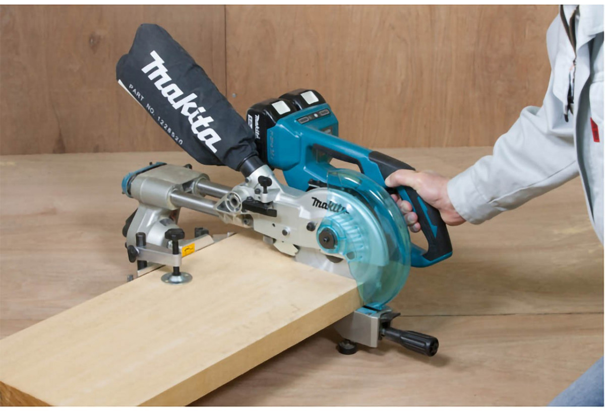 Scie radiale 36 V Li-Ion - Makita : Confort'Mat