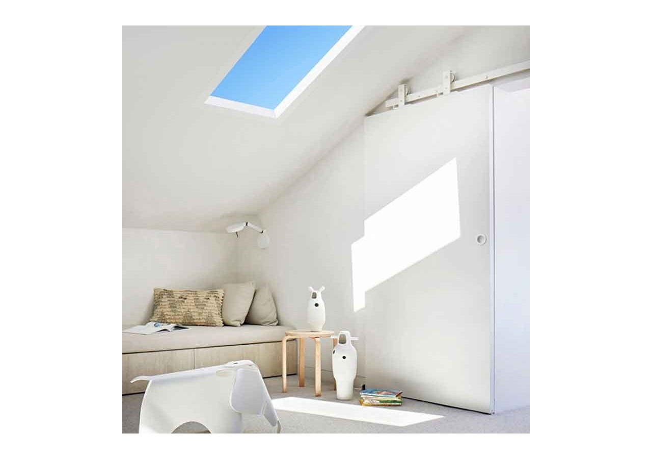 Panneau LED "SMART Blue Skylight"-Effet de ciel-Daylight-50W-60x30cm - B5228-BS-60X30-S - Barcelona LED