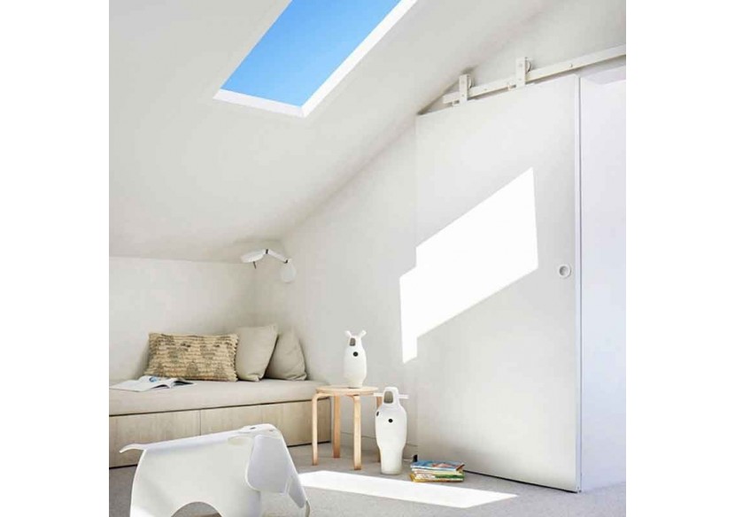 Panneau LED "SMART Blue Skylight"-Effet de ciel-Daylight-50W-60x30cm - B5228-BS-60X30-S - Barcelona LED