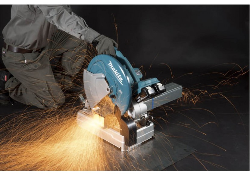 Scie à coupe d'onglet à métaux 36 V Li-Ion - Makita : Confort'Mat