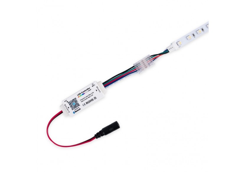 Raccord rapide à 5 broches pour câbles RGBW (5 fils) - WHM-2220-CC5 - Barcelona LED