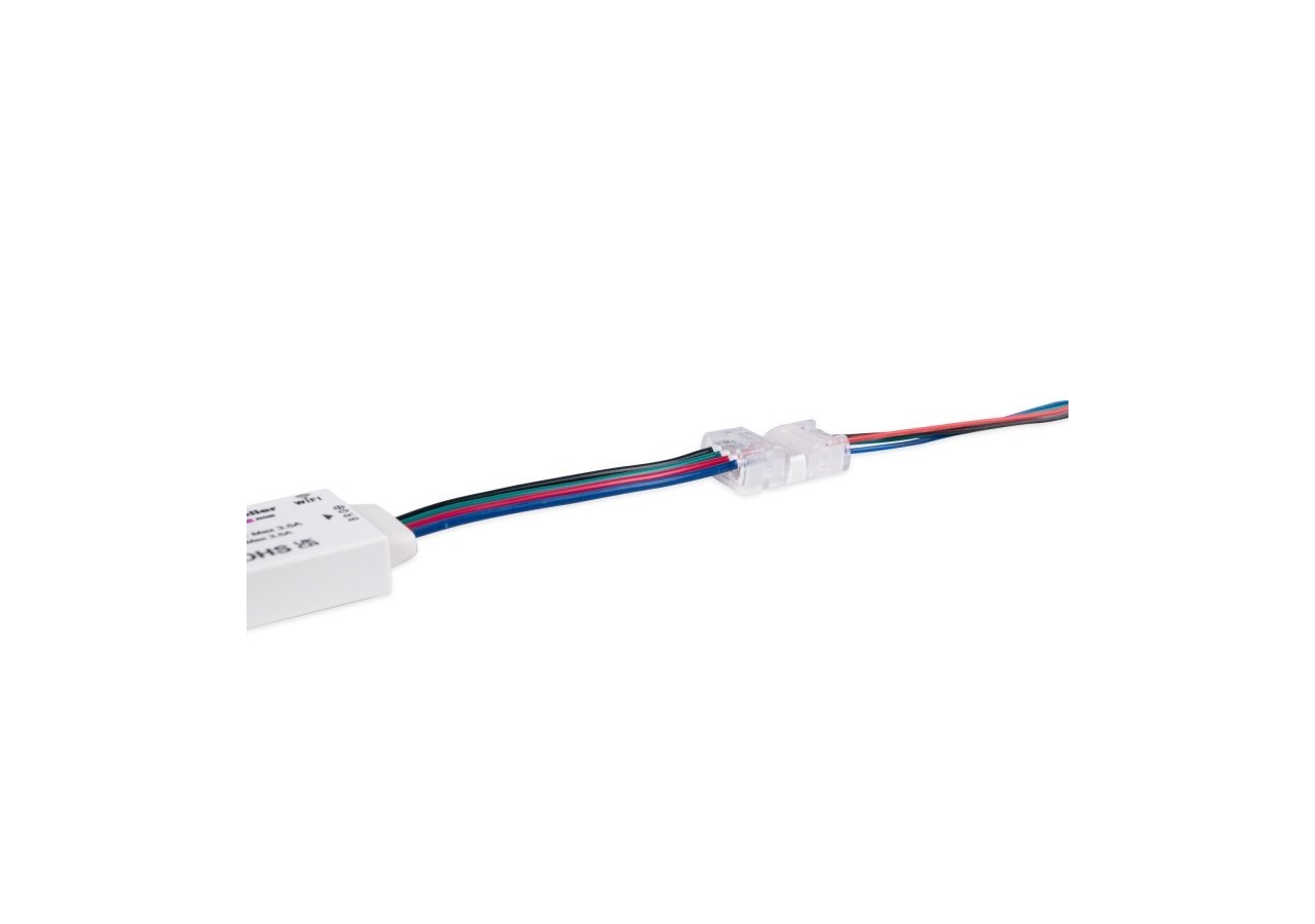 Raccord rapide à 4 broches pour câbles RGB (4 fils) - WHM-2220-CC4 - Barcelona LED