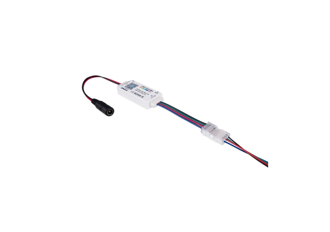 Raccord rapide à 4 broches pour câbles RGB (4 fils) - WHM-2220-CC4 - Barcelona LED