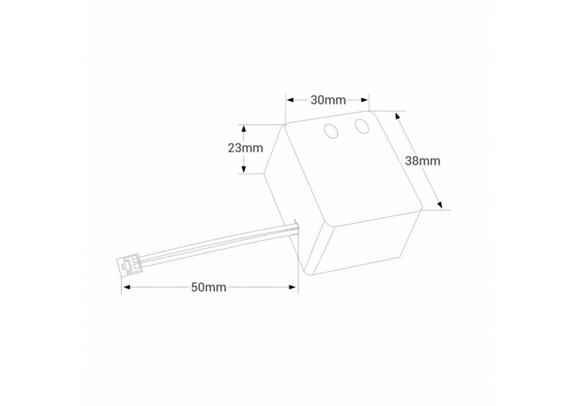 Alimentation 3.3V pour télécommande murale B8-RGB+CCT MI-LIGHT - PER1 - Barcelona LED