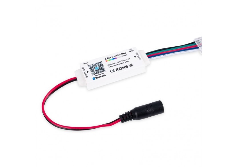 Mini contrôleur RGBW-WiFi+ Bluetooth-5-24V DC-3.5A - CTL-AAW-RGBW-34 - Barcelona LED