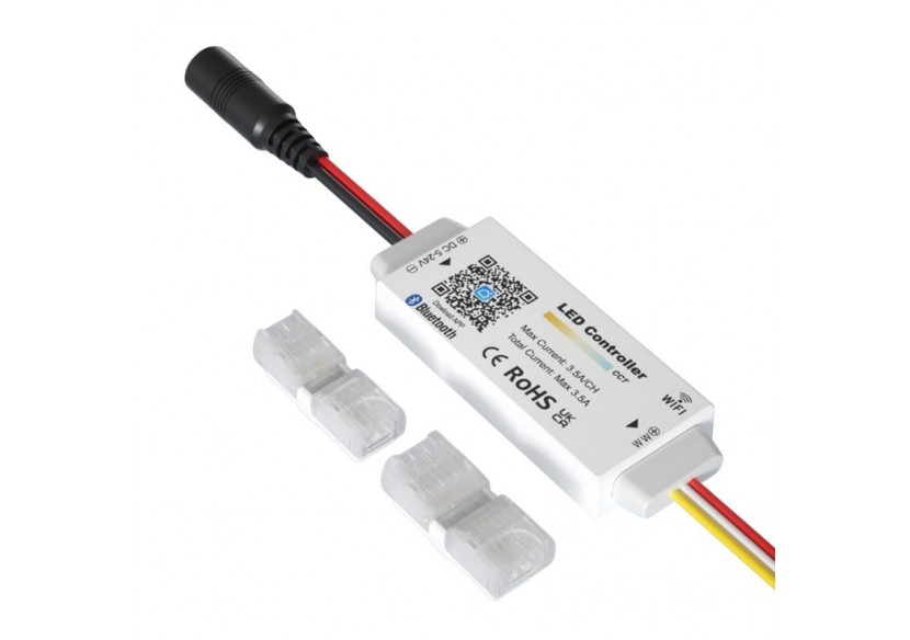 Mini contrôleur CCT-WiFi + Bluetooth-5-24V DC-3.5A - CTL-AAW-CCT-34 - Barcelona LED