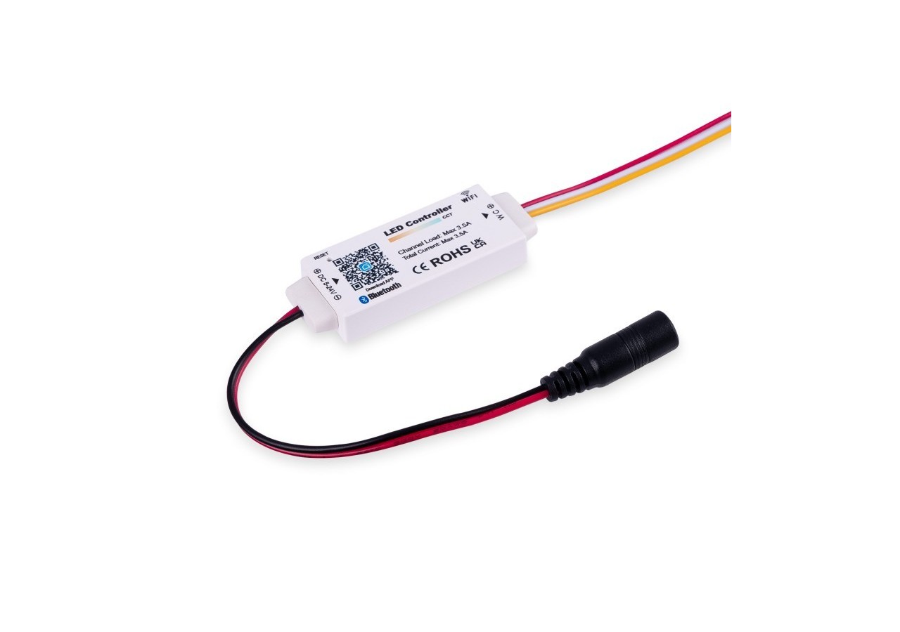 Mini contrôleur CCT-WiFi + Bluetooth-5-24V DC-3.5A - CTL-AAW-CCT-34 - Barcelona LED