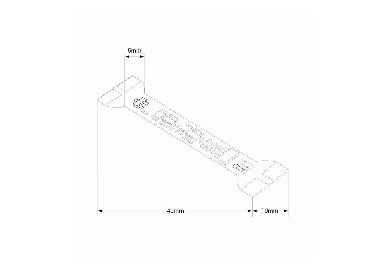 Capteur de proximité de marche/arrêt et de gradation pour rubans LED-5-24V DC - FDSSM-T10 - Barcelona LED