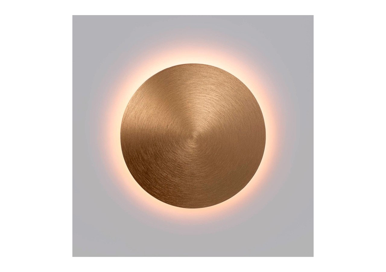 Applique murale LED ronde "Eclipsis" 12W-3000K-IRC90-Driver KeGu-IP20 - LN1587-12W-D - Barcelona LED