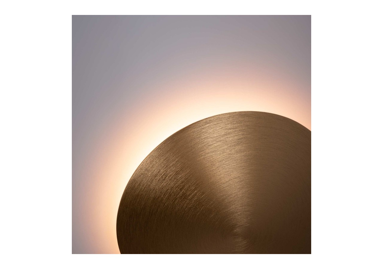 Applique murale LED ronde "Eclipsis" 12W-3000K-IRC90-Driver KeGu-IP20 - LN1587-12W-D - Barcelona LED