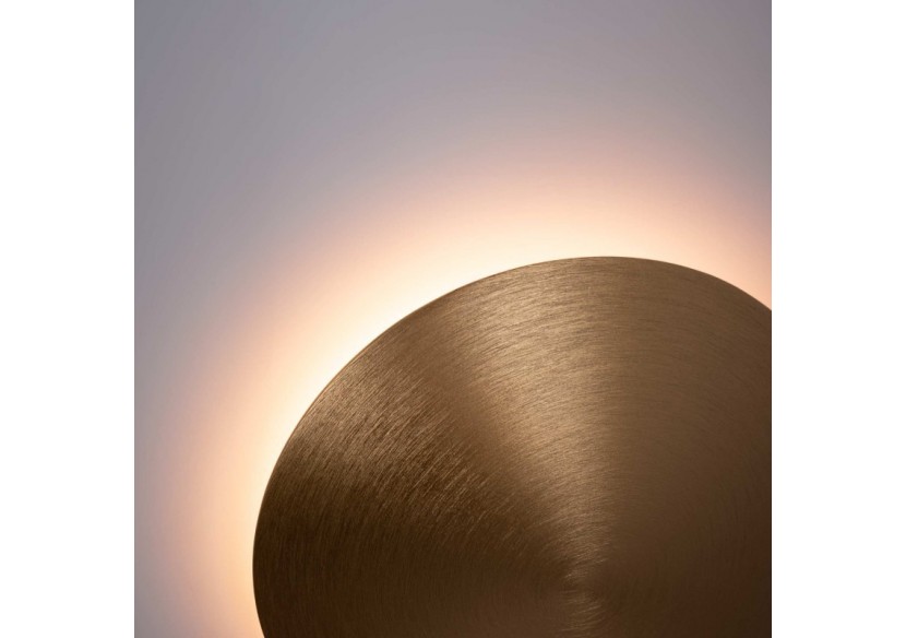 Applique murale LED ronde "Eclipsis" 12W-3000K-IRC90-Driver KeGu-IP20 - LN1587-12W-D - Barcelona LED