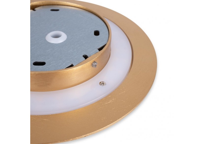 Applique murale LED ronde "Eclipsis" 12W-3000K-IRC90-Driver KeGu-IP20 - LN1587-12W-D - Barcelona LED