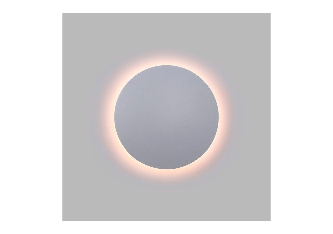 Applique murale LED ronde "Eclipsis" 6W-3000K-IRC90-Driver KeGu-IP20 - LN1587-6W-B - Barcelona LED