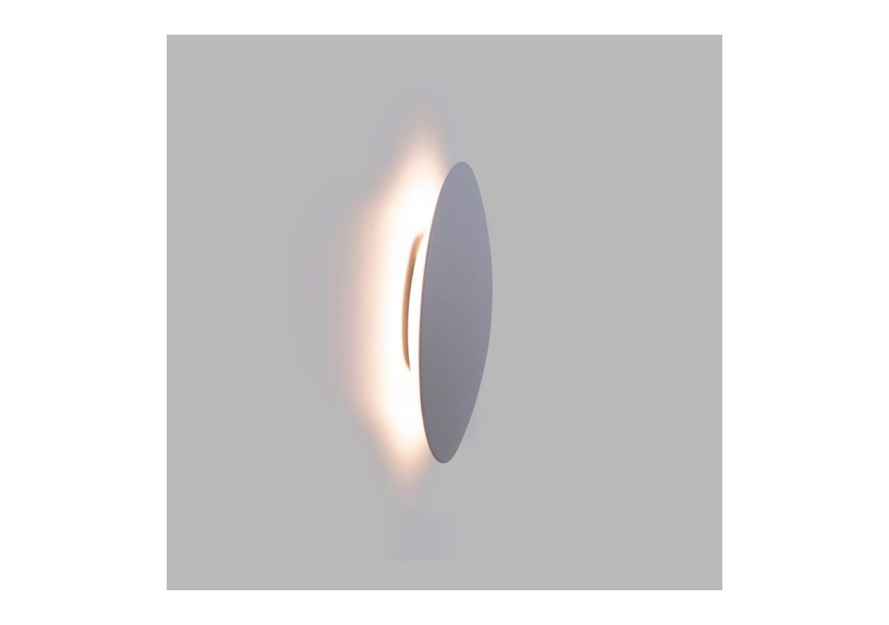 Applique murale LED ronde "Eclipsis" 6W-3000K-IRC90-Driver KeGu-IP20 - LN1587-6W-B - Barcelona LED