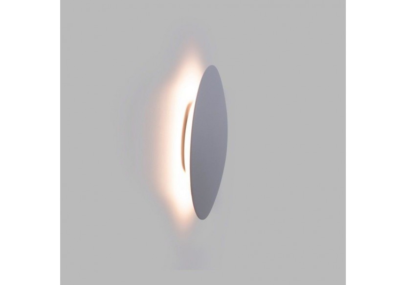 Applique murale LED ronde "Eclipsis" 6W-3000K-IRC90-Driver KeGu-IP20 - LN1587-6W-B - Barcelona LED