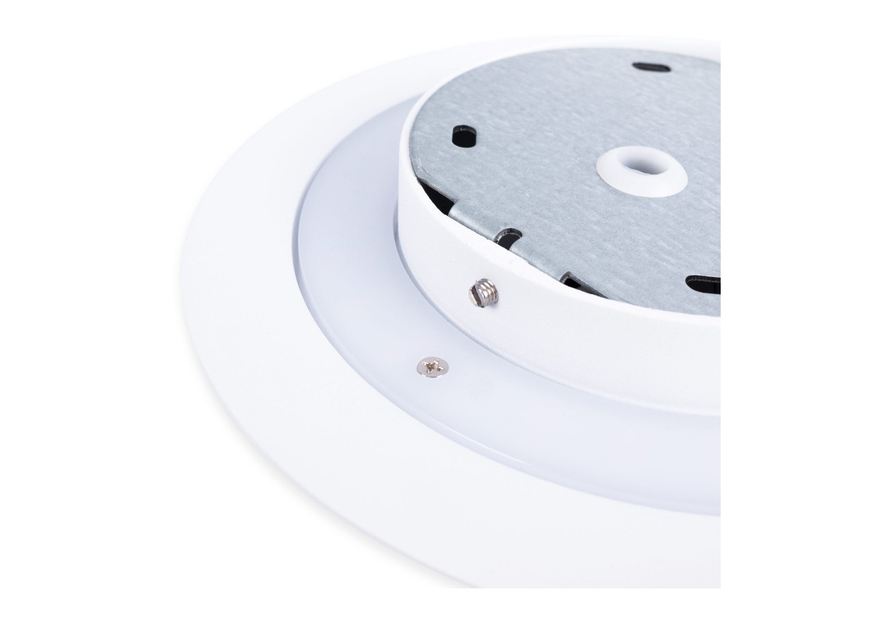 Applique murale LED ronde "Eclipsis" 6W-3000K-IRC90-Driver KeGu-IP20 - LN1587-6W-B - Barcelona LED