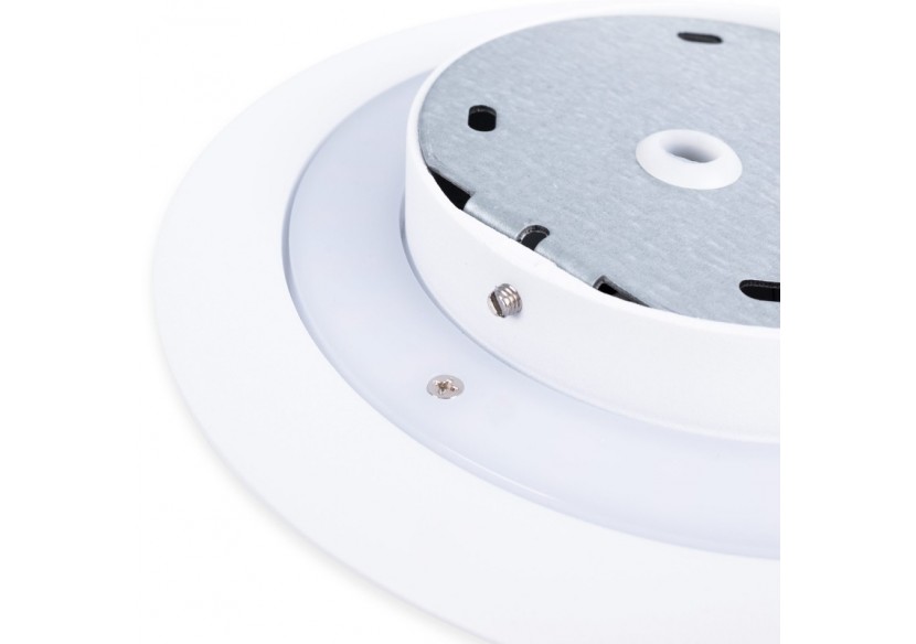 Applique murale LED ronde "Eclipsis" 6W-3000K-IRC90-Driver KeGu-IP20 - LN1587-6W-B - Barcelona LED