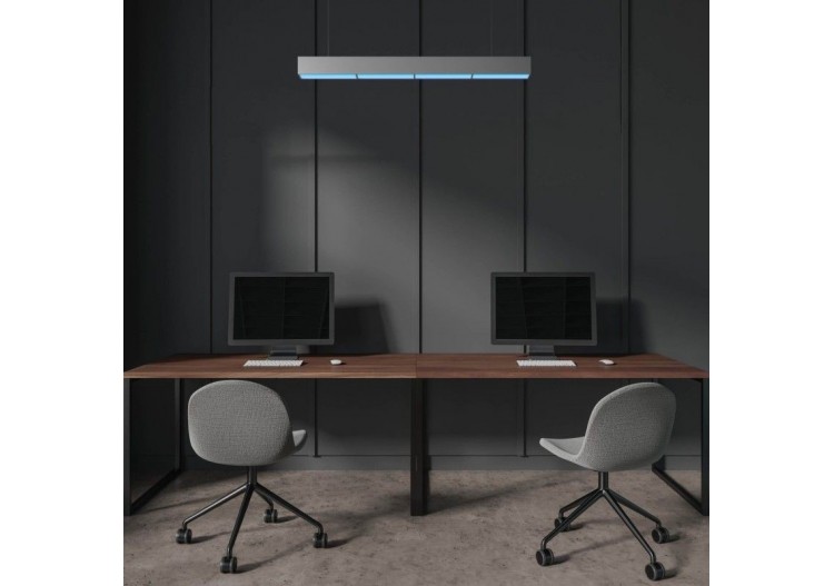 Linéaire suspendu "Blue Skylight" SMART-CCT-Effet de ciel-48W-UGR16 - B9021-S-B - Barcelona LED 2