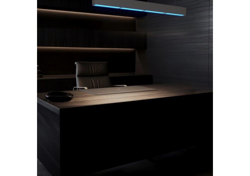 Linéaire suspendu "Blue Skylight" SMART-CCT-Effet de ciel-48W-UGR16 - B9021-S-B - Barcelona LED