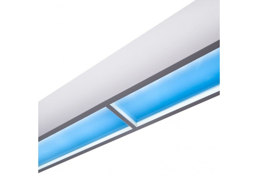Linéaire suspendu "Blue Skylight" SMART-CCT-Effet de ciel-48W-UGR16 - B9021-S-B - Barcelona LED