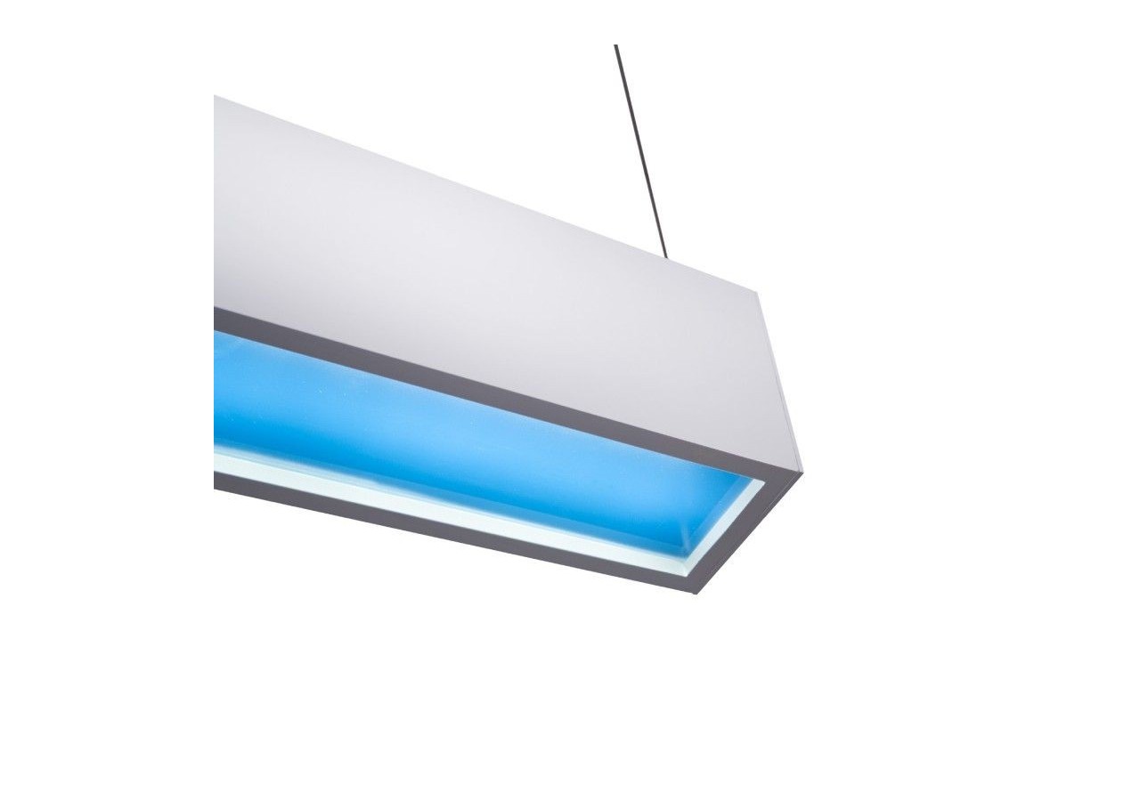 Linéaire suspendu "Blue Skylight" SMART-CCT-Effet de ciel-48W-UGR16 - B9021-S-B - Barcelona LED