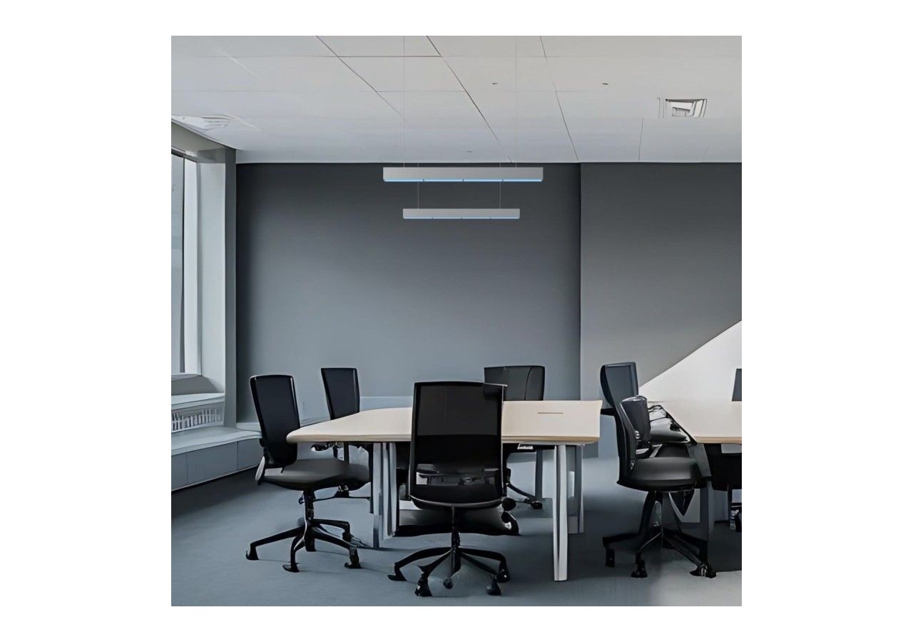 Linéaire suspendu "Blue Skylight" SMART-CCT-Effet de ciel-48W-UGR16 - B9021-S-B - Barcelona LED