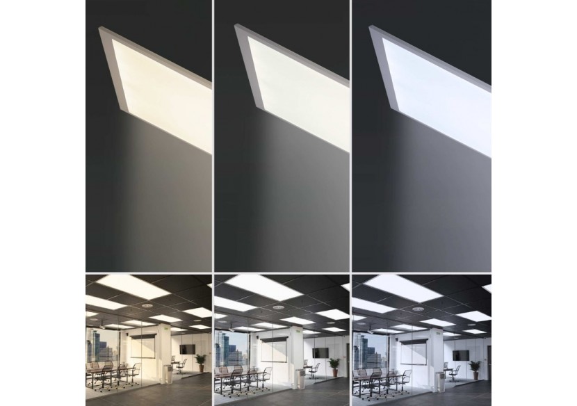 Panneau LED encastrable 120x60 rétro-éclairé-5600lm-Driver Philips-50W-UGR22-IP40 - B5234-BACKLIGHT-BF - Barcelona LED