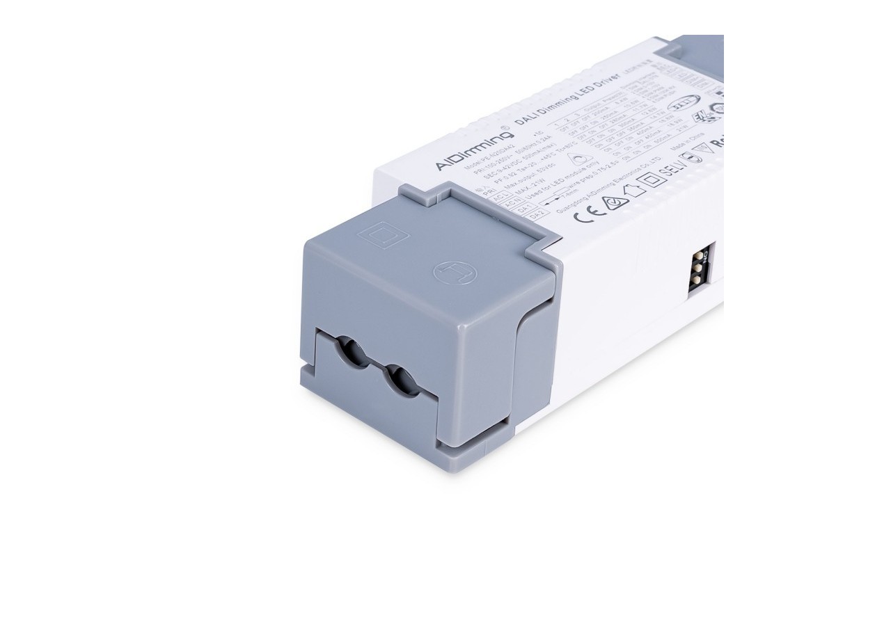 Driver LED dimmable par DALI , PUSH, 1/0-10V-Courant multiple (200-500mA) - PE-N20DA42 - Barcelona LED