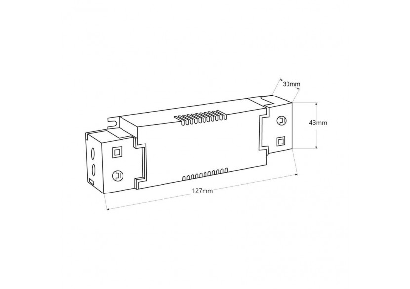 Driver LED dimmable par DALI , PUSH, 1/0-10V-Courant multiple (200-500mA) - PE-N20DA42 - Barcelona LED Driver LED dimmable par DALI , PUSH, 1/0-10V-Courant multiple (200-500mA) - PE-N20DA42 - Barcelona LED