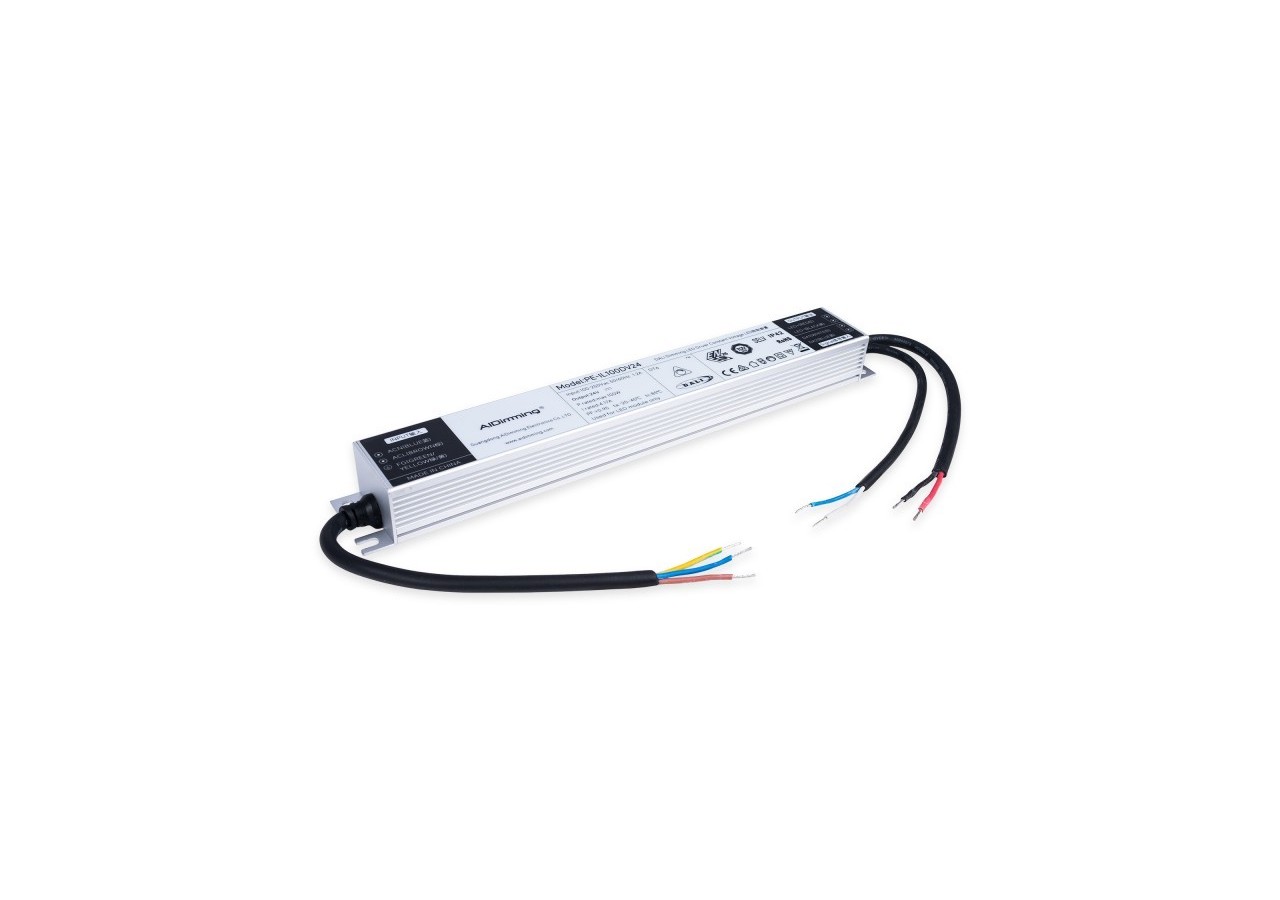 Alimentation LED dimmable DALI DT6-24V DC-4,17A-100W - PE-IL100DV24 - Barcelona LED