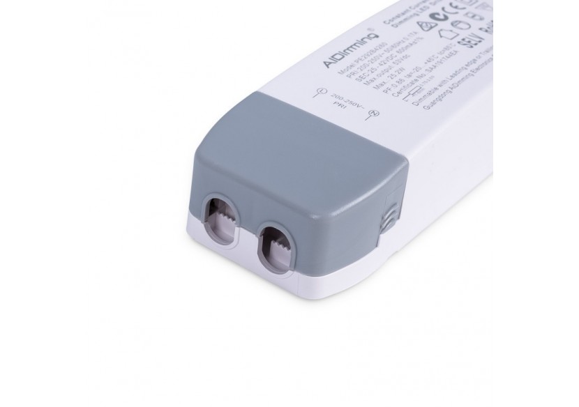 Driver LED dimmable TRIAC 25-42V DC-600mA-25,2W - PE292B4260 - Barcelona LED Driver LED dimmable TRIAC 25-42V DC-600mA-25,2W - PE292B4260 - Barcelona LED