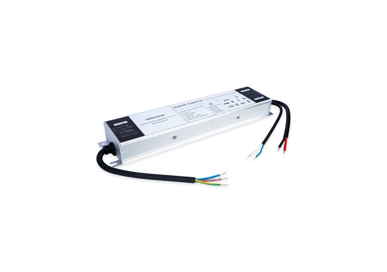 Alimentation LED dimmable TRIAC/0-10V-200-250V-Sortie 24V-12,5A-300W - PE-TL300TV24 - Barcelona LED