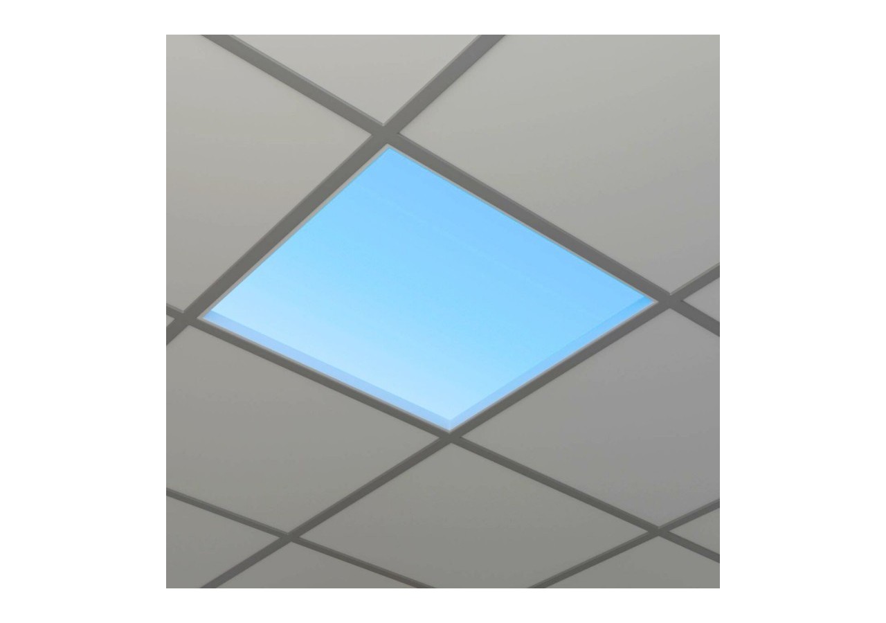 Panneau LED "Blue Skylight" effet de ciel-Daylight-90W-60x60cm - B5228-BS-60X60 - Barcelona LED