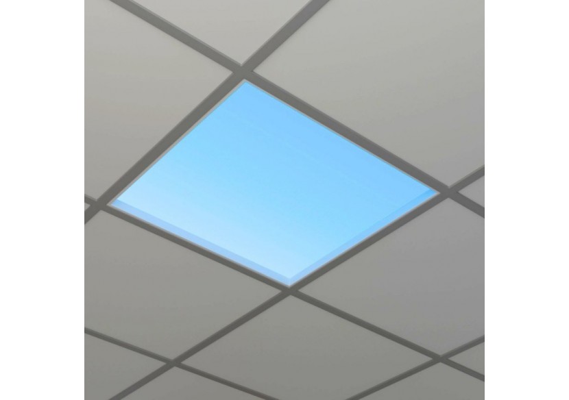 Panneau LED "Blue Skylight" effet de ciel-Daylight-90W-60x60cm - B5228-BS-60X60 - Barcelona LED