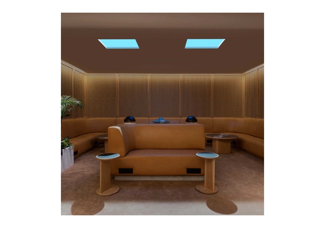 Panneau LED "Blue Skylight" effet de ciel-Daylight-90W-60x60cm - B5228-BS-60X60 - Barcelona LED