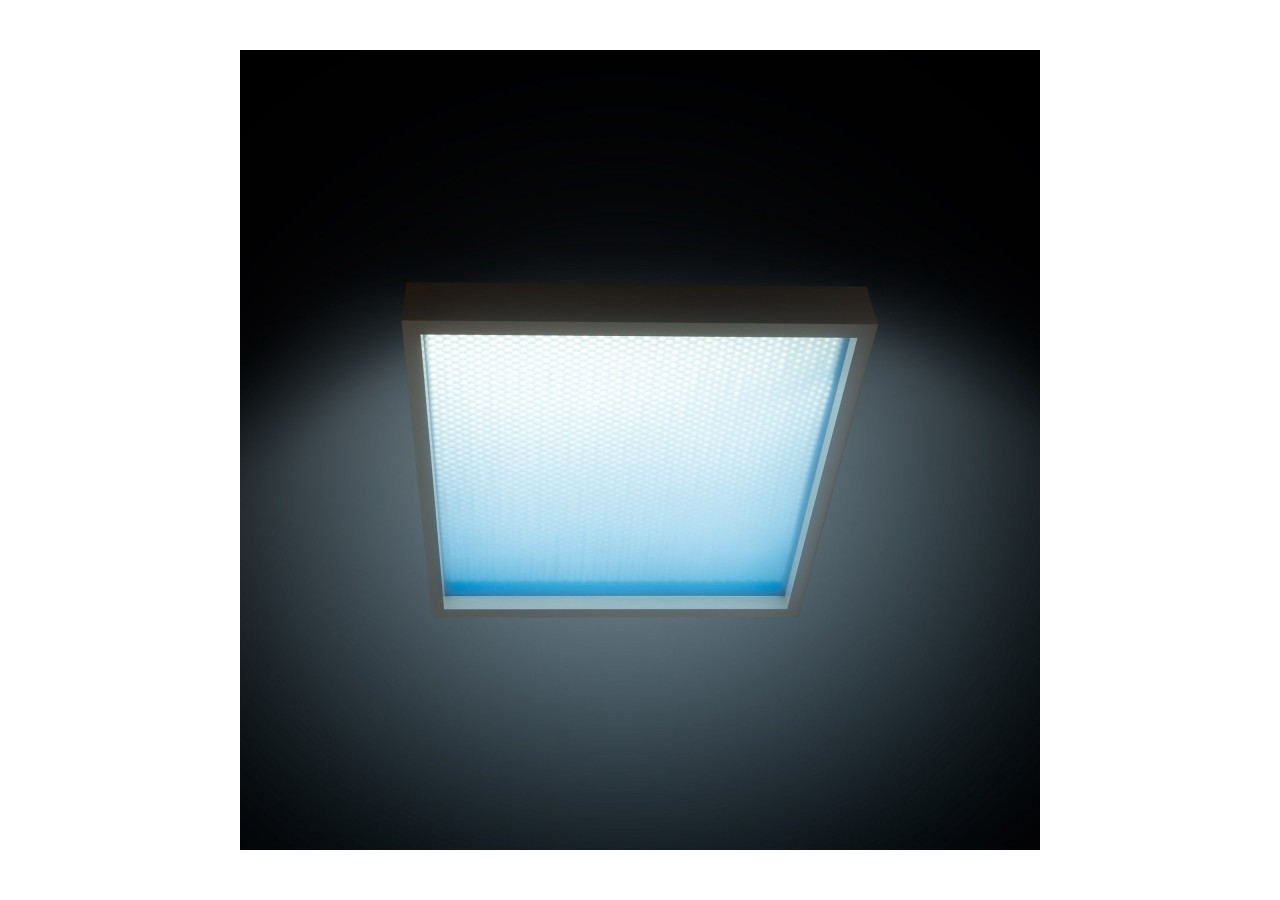 Panneau LED "Blue Skylight" effet de ciel-Daylight-90W-60x60cm - B5228-BS-60X60 - Barcelona LED