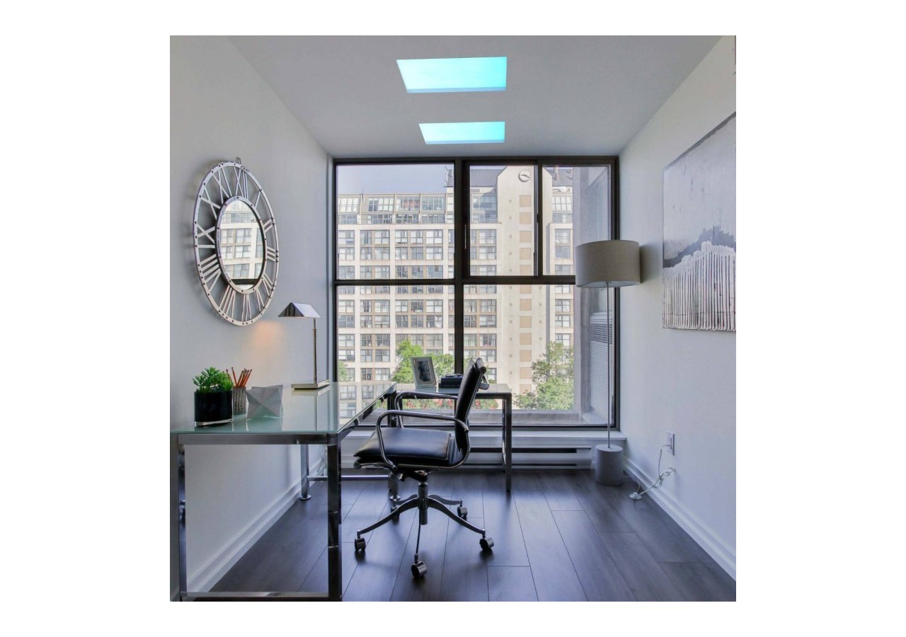 Panneau LED "Blue Skylight" effet de ciel-Daylight-90W-60x60cm - B5228-BS-60X60 - Barcelona LED